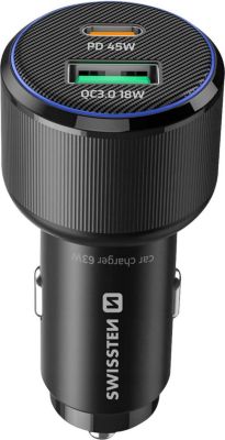 Chargeur allume cigare SWISSTEN Swissten Chargeur Voiture Fast Charging
