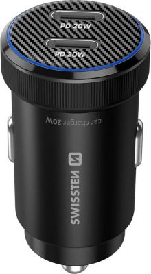 Chargeur allume cigare SWISSTEN Swissten Chargeur Voiture Fast Charging