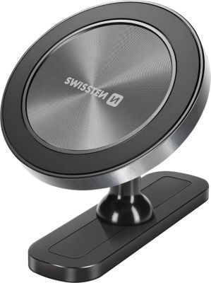Patch magnétique SWISSTEN iPhone 12 à 17 6 Aimants Rotatif 360°