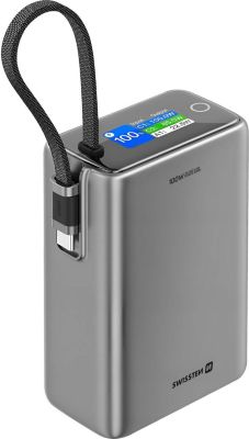 Batterie externe SWISSTEN pour MacBook / PC Portable 25000mAh