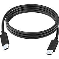 Câble alimentation SONY USB-C vers USB-C Longueur 1m, Noir