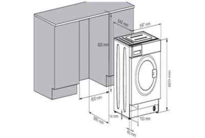 LLS Intég BEKO WDI 85143