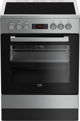 Cuisinière Vitrocéramique Whirlpool WS68V8CCXT 83 L Inox