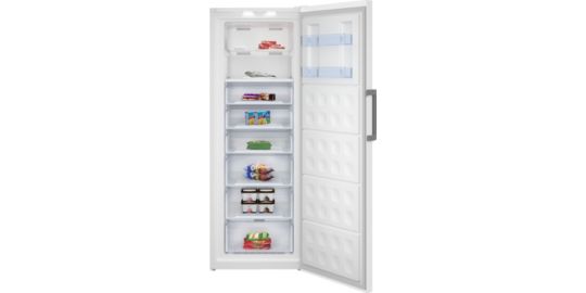 Congélateur armoire BEKO RFNE448E55W