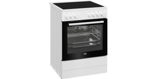 Cuisinière vitrocéramique BEKO FBE67100GWS