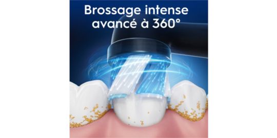 Brossette dentaire ORAL-B x6 Ultimate Clean Noir