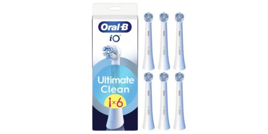 Brossette dentaire ORAL-B x6 Ultimate Clean Blanc