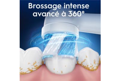 Brossette dentaire ORAL-B x6 Ultimate Clean Blanc