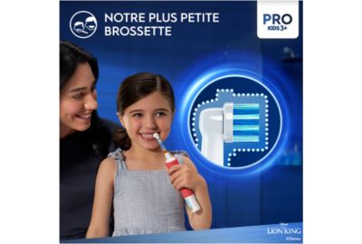 Brossette dentaire ORAL-B Roi Lion x4