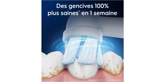 Brossette dentaire ORAL-B x3 Gentle Care Blanc