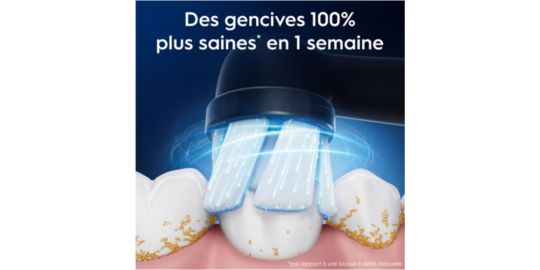 Brossette dentaire ORAL-B x6 Gentle Care Noir