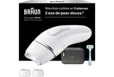 Epilateur lumière pulsée BRAUN IPL PL5234