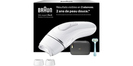 Epilateur lumière pulsée BRAUN IPL PL5234
