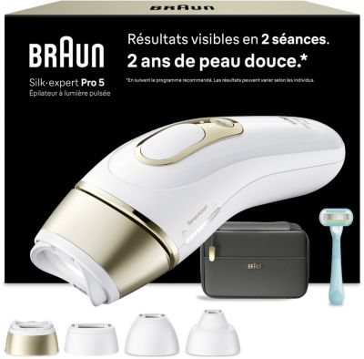 Epilateur lumière pulsée BRAUN IPL PL5431