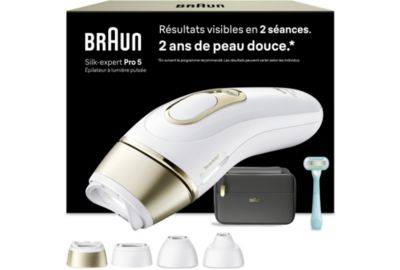 Epilateur lumière pulsée BRAUN IPL PL5431