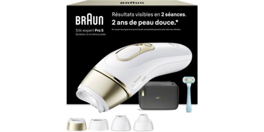 Epilateur lumière pulsée BRAUN IPL PL5431