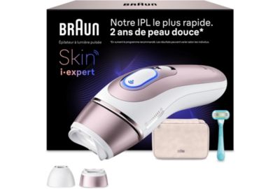 Epilateur lumière pulsée BRAUN IPL PL7211