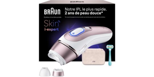 Epilateur lumière pulsée BRAUN IPL PL7211