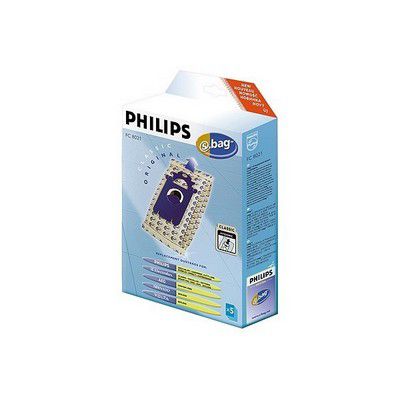 Sacs aspirateur s-bag ultra par 3 pour aspirateur philips