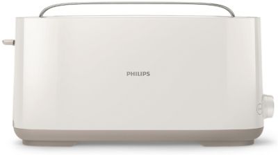 Grille-pain PHILIPS HD2590/00 Daily Blanc Philips en blanc