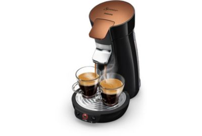 Cafetière PHILIPS Senseo HD7836/91 Viva Cuivre + 1 boîte