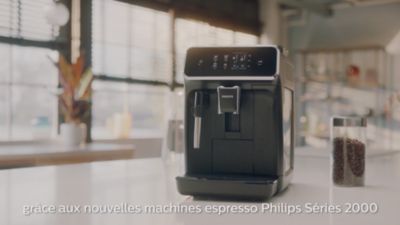 Voir la vidéo pour Expresso Broyeur PHILIPS EP1220/00 Noir Mat série 1200