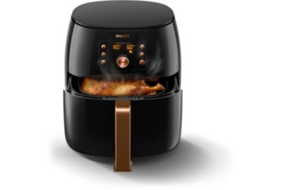 Airfryer 7,3L, ajuste durée de cuisson, température