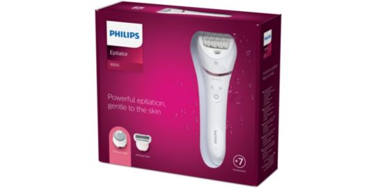 Epilateur électrique PHILIPS Series 8000 BRE730/10