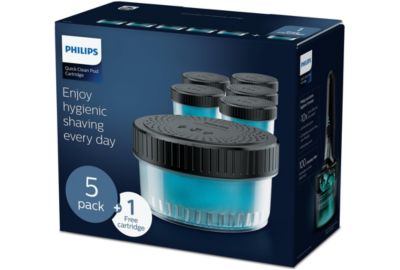 Cartouche nettoyante PHILIPS liquide Quick Clean Pod pack 6 recharges