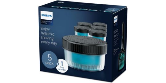 Cartouche nettoyante PHILIPS liquide Quick Clean Pod pack 6 recharges