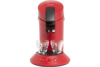 Machine à café Senseo Original Plus Deep rouge CSA210/91, Philips