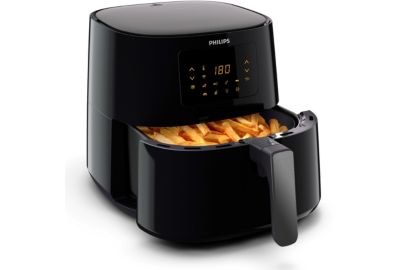 Friteuse sans huile Airfryer HD9257/80 Noire PHILIPS à Prix Carrefour