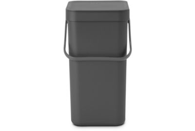 Poubelle manuelle BRABANTIA Sort & Go 12L Grey