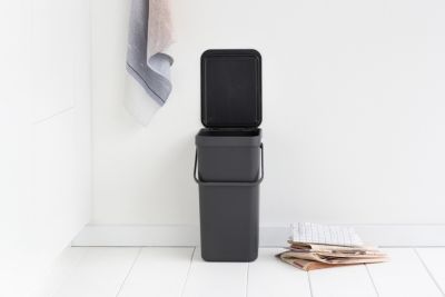 Poubelle manuelle BRABANTIA Waste Bin Sort & Go 16L Grey Poubelle manuelle BRABANTIA Waste Bin Sort & Go 16L Grey