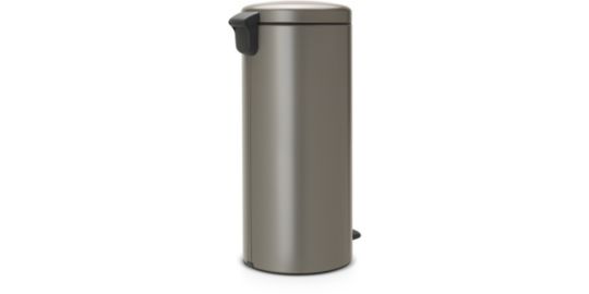 Poubelle BRABANTIA à pédale NewIcon 30L Platinium