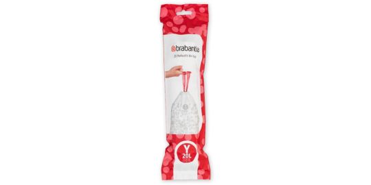 Sac poubelle BRABANTIA Rouleau code Y - 20 L - 20 sacs