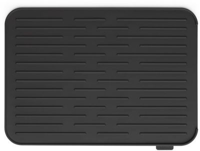Tapis de séchage BRABANTIA Egouttoir en silicone Dark grey