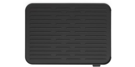 Tapis de séchage BRABANTIA Egouttoir en silicone Dark grey