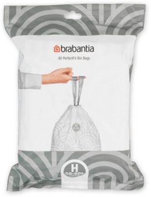 Brabantia Sacs Poubelle G 23-30 L - 20 Sacs : : Epicerie