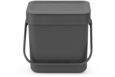 Seau à compost BRABANTIA Sort & Go 3L - Gris