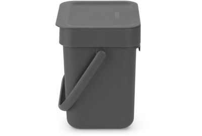 Seau à compost BRABANTIA Sort & Go 3L - Gris