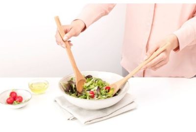 Couverts BRABANTIA a salade en bois kit de 2