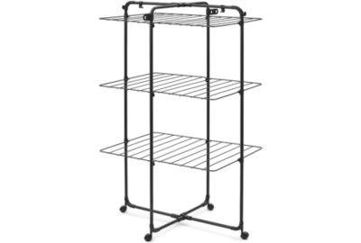 Etendoir à linge BRABANTIA Tour Hang on 23M Noir