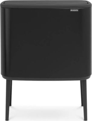 Poubelle manuelle BRABANTIA BO TOUCH BIN 36L NOIR MAT Poubelle manuelle BRABANTIA BO TOUCH BIN 36L NOIR MAT