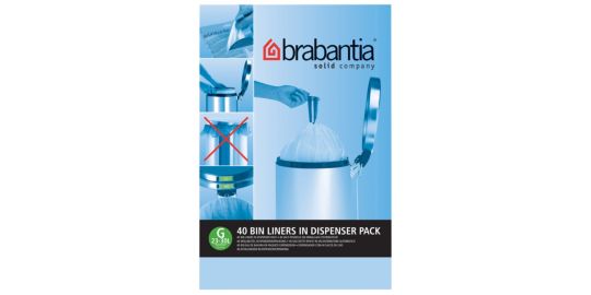 Sac poubelle BRABANTIA 30L - 40 sacs - G