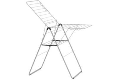 Etendoir à linge BRABANTIA Hang on 20m Metallic Grey