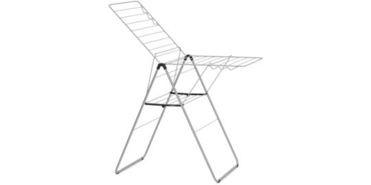 Etendoir à linge BRABANTIA Hang on 20m Metallic Grey