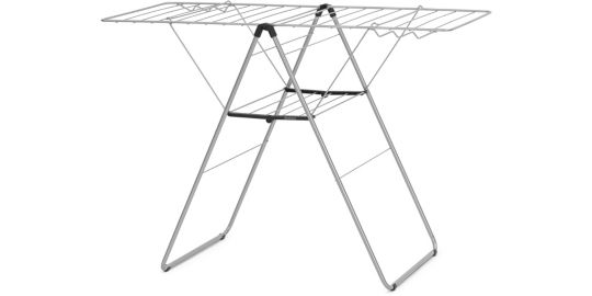 Etendoir à linge BRABANTIA Hang on 20m Metallic Grey