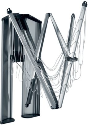 Etendoir à linge BRABANTIA mural Wall Fix 24 mètres