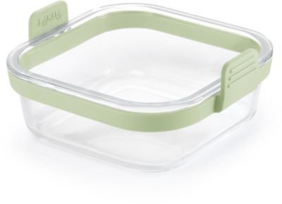 Petits Plats LEKUE carré en verre pour friteuse à air